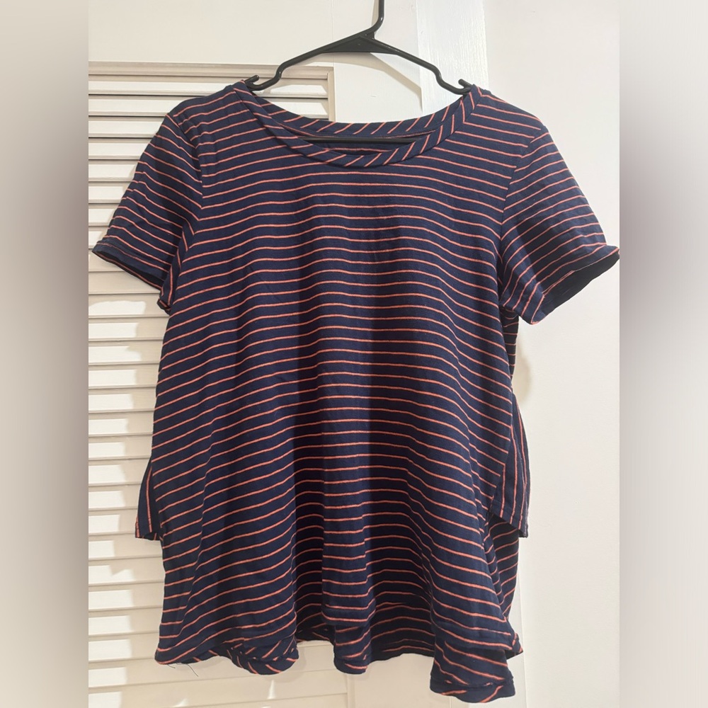 Elevated striped tee by Anthropologie!